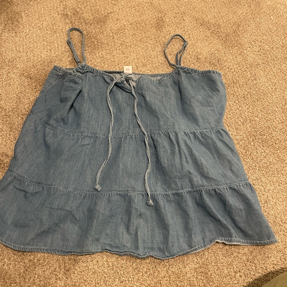 Jean Spaghetti Tanktop